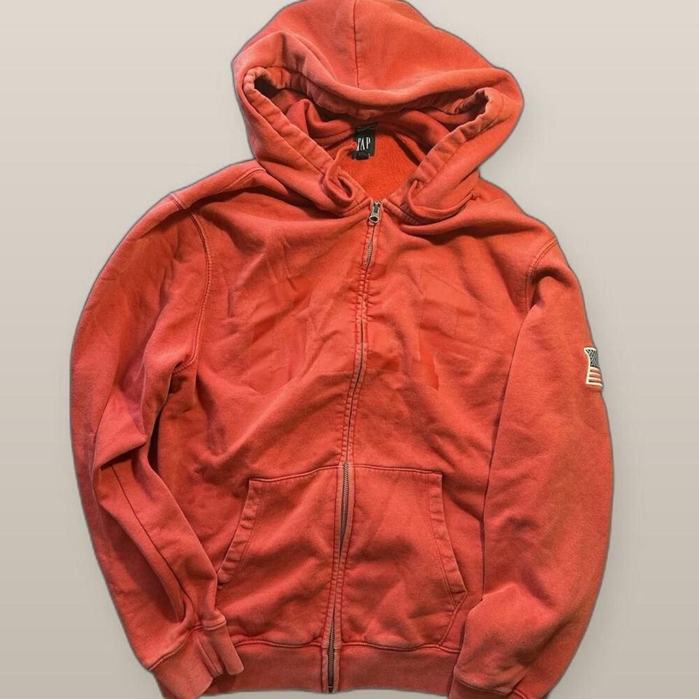 Gap Men's Red Hoodie